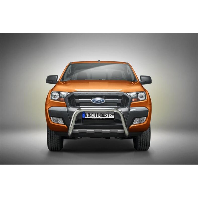 Front guard Ford Ranger (2012-2019) polished