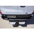 Universal running board mountable to trailer hitch