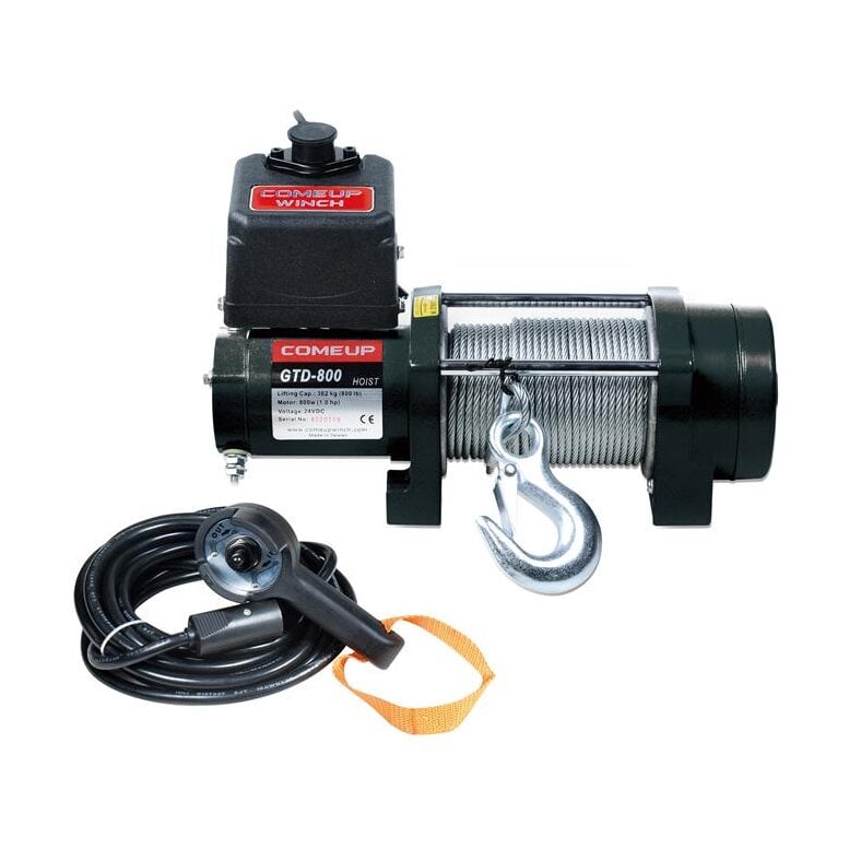 ComeUp hoisting winch 362kg gtd800 12v