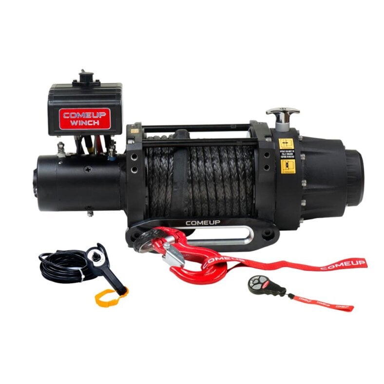 ComeUp winch Seal Gen2 7.5t plastic rope radio 12v