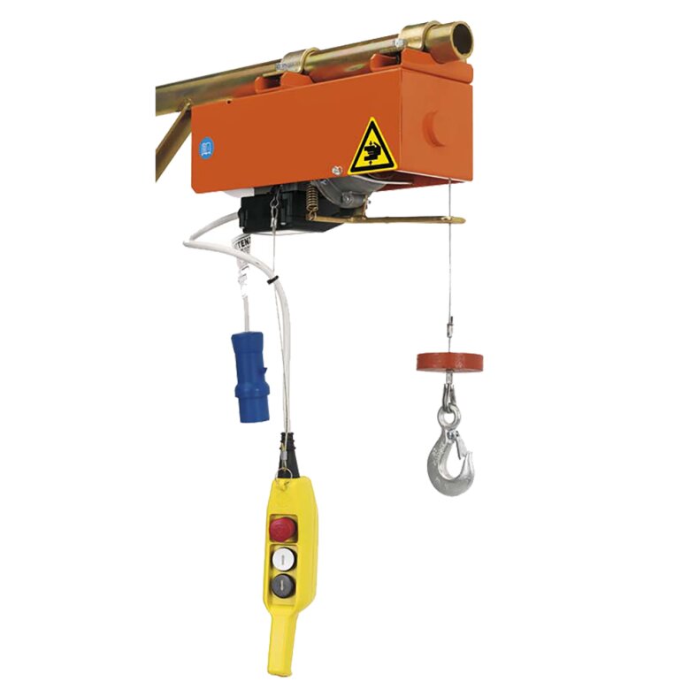 DELTA® Elektrische Seilwinde Typ DM 230V - 15m/min - 0,1t mit 14m Hubhöhe