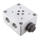 Set hydraulics operation radio+cable 12v