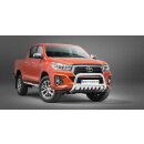 Front guard with mudguard Toyota Hilux (2018-) polished