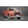 Front guard with grill type2 Toyota Hilux (2018-) polished