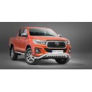Front guard with fender type 2 Toyota Hilux (2018-) polished