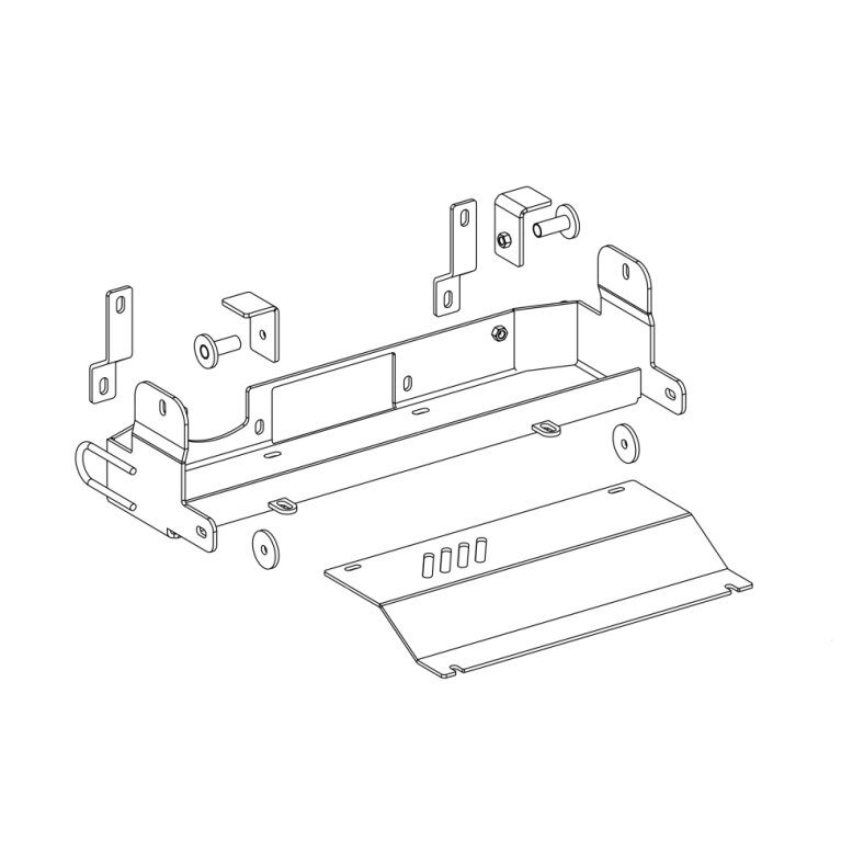 Cable winch mounting kit Mitsubishi l200 2018-