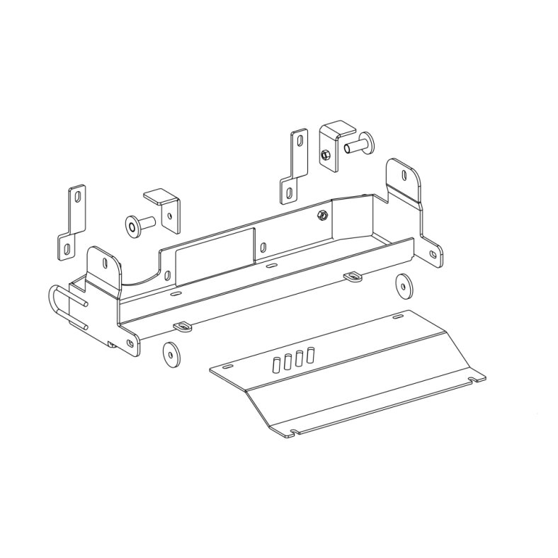 Seilwinden Anbausatz Mitsubishi L200 2018-