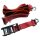 2-piece car ratchet lashing strap 50 mm strap width 2000 kg 2.8 m length