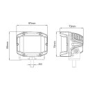 LED Cube Light Fernscheinwerfer 140° ECE