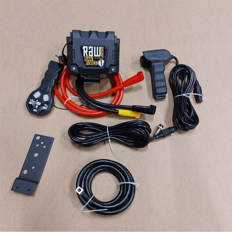 Raw Machine® Steuerbox 12V mit Fernbedienung IP67 wasserdicht