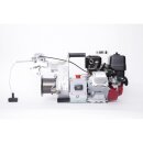 Portable Winch Pulling/lifting winch with gasoline drive. Max. Pulling power 1150 kg Max. Lifting capacity 450 kg