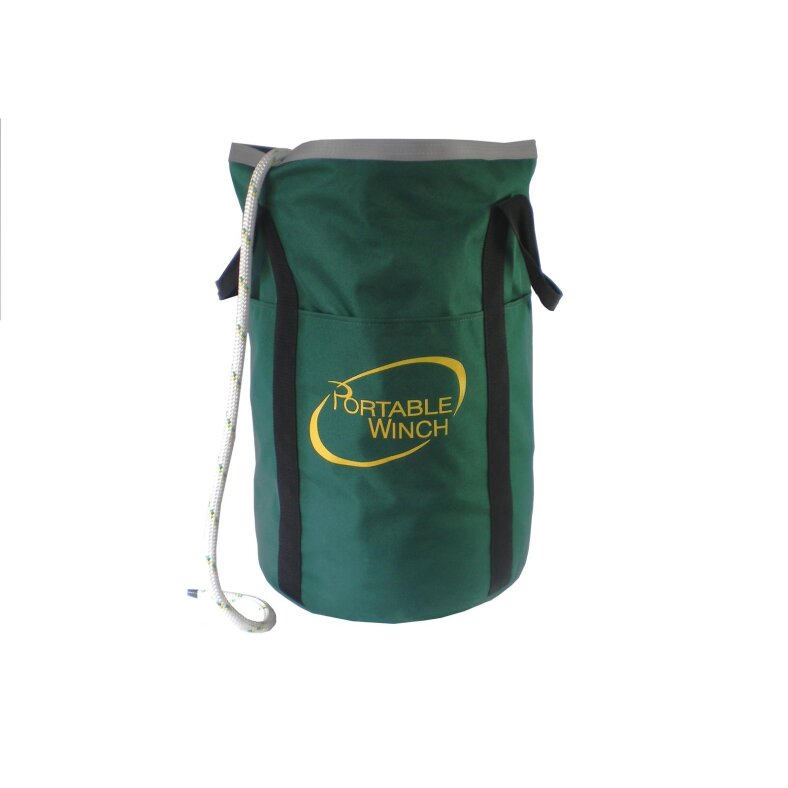 Rope bag - Extra large - For 200 m of 12 mm rope. Stiffened bottom.