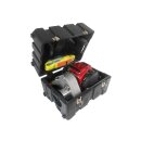 Transport case with preformed troughs. For the pcw3000...