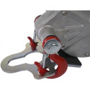 Attachment plate for trailer hitch with ball heads up to 50 mm (2) diameter.