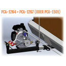 Support device for vertical pulling. Use with pca-1263, pca-1266 or pca-1267.