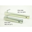 Square tube 50 mm (2) with bent pin. Use with pca-1264 or pca-1268.