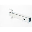 Square tube 2" x 18" (50.8 x 457.2mm) with bent...