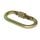Oval locking carabiner made of steel. - Minimum breaking load : 25 kN. ce - certified.