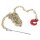 Choker chain 6 mm x 2.1 m with C-hook and steel bar. Minimum breaking load : 5700 kg.