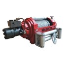 Hydraulic industrial winch 6.8t en14492:1