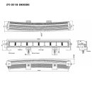 20" LED Lightbar gebogen 20° Fernscheinwerfer mit Positionslicht ECE