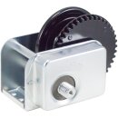 tec hand cable winch galvanized brake winch tested with gear cover din15020 545 kg
