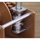 tec worm gear winch without automatic brake