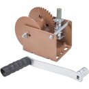 Hand winch worm gear with hexagonal drive cordless...