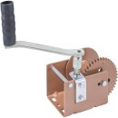 Hand winch worm gear with hexagonal drive cordless...