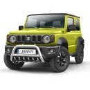 Front guard with grill Suzuki Jimny (2018-) polished