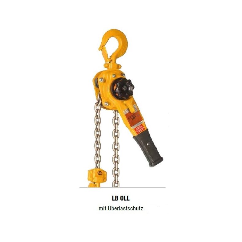 Overload protection for lb lever hoist 1.00