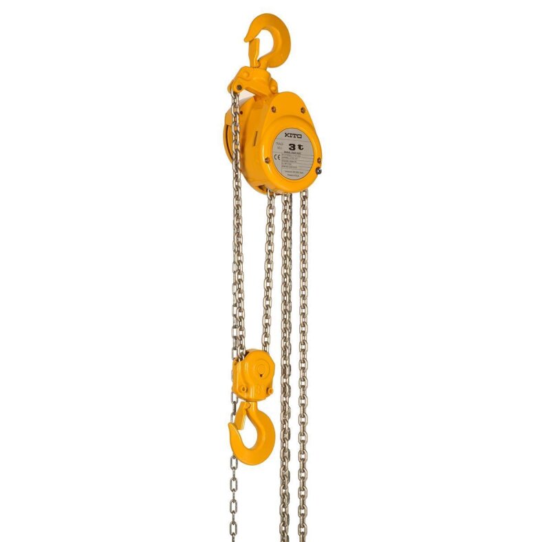 kito cf aluminum hand chain hoist 3.00t with 6.0m lifting height