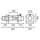 ComeUp Seilwinde RHINO15, 6,8t 24V EN 14492-1