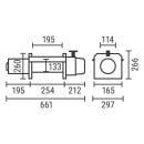 ComeUp winch rhino15, 6.8t 24v en 14492-1