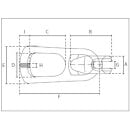 delta ball head concrete anchor 5.00 t