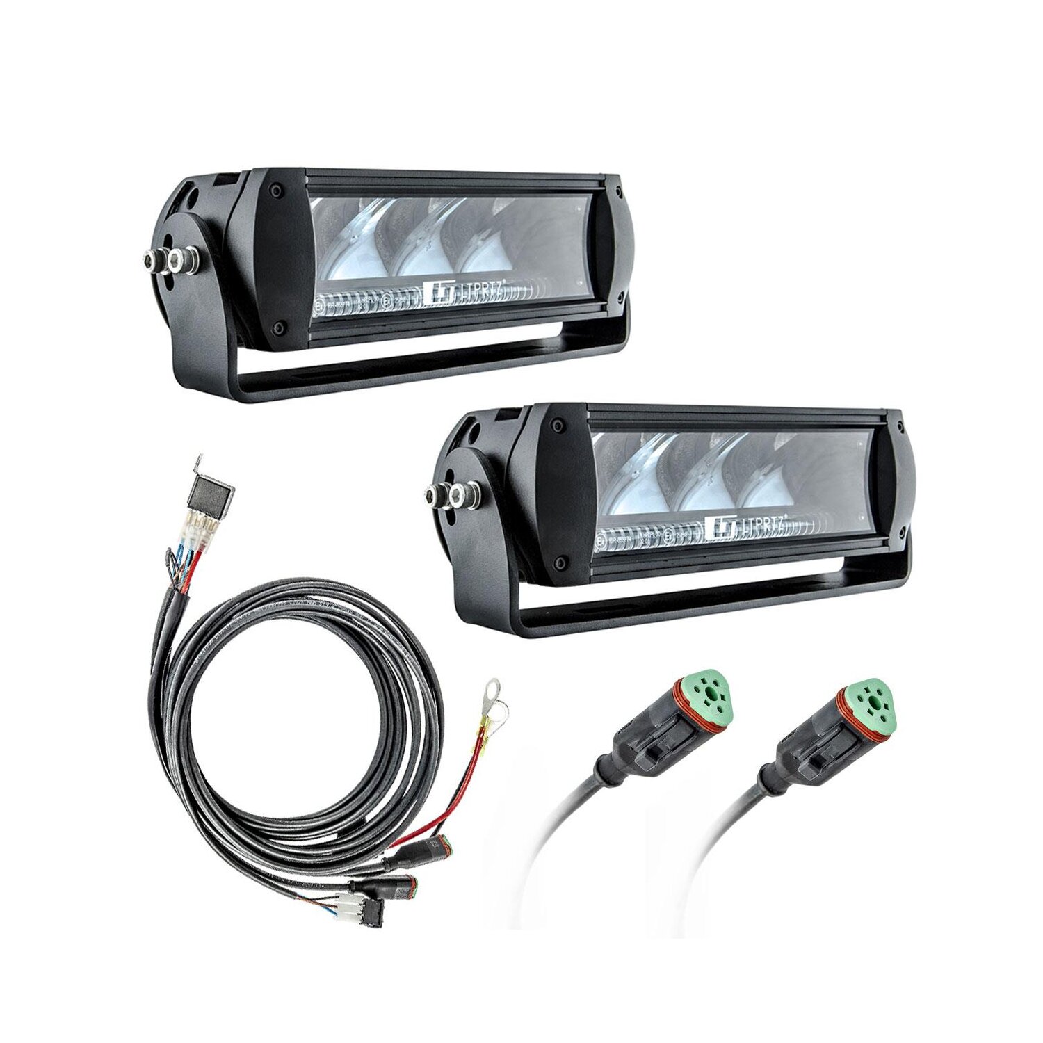 LED Scheinwerfer mit Standlicht und Straßenzulassung Fernscheinwerfer  Lightbar