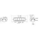2x LED Zusatz Fernscheinwerfer + Standlicht E-Prüfzeichen