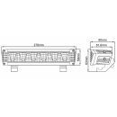 Prime-X 11" LED Fernscheinwerfer Lightbar ECE