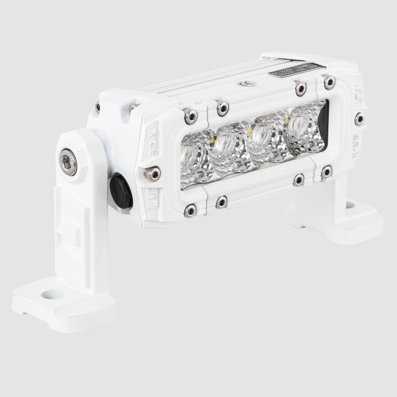 4" led lightbar sr-x 10° 20w white
