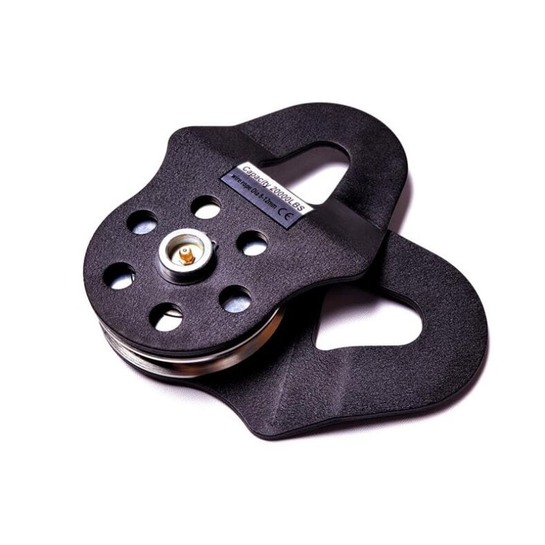 professional pulley winch pulley winch 20000lb 9.1t with grease nipple synthetic rope