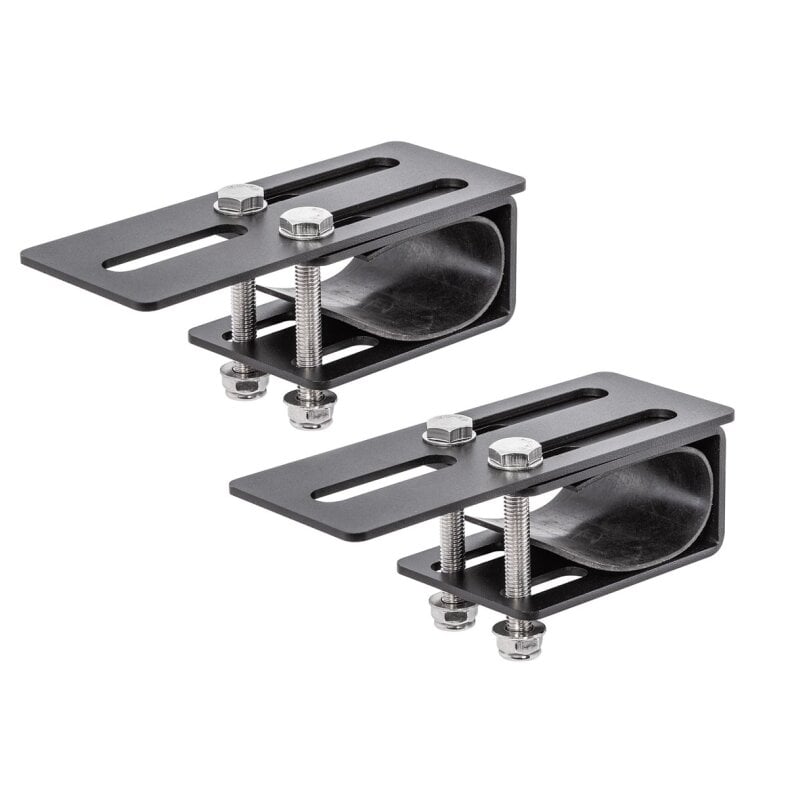 2x Halterung LED Scheinwerfer Kantrohr