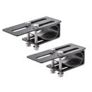 2x Halterung LED Scheinwerfer Kantrohr