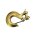 Removable steel hook with release bolt and safety latch 1/4"
