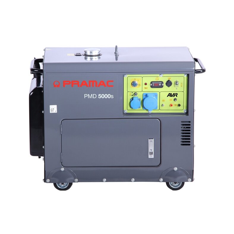 PRAMAC PMD5000S Silent Diesel Generator Notstromaggregat Stromerzeuger 230V