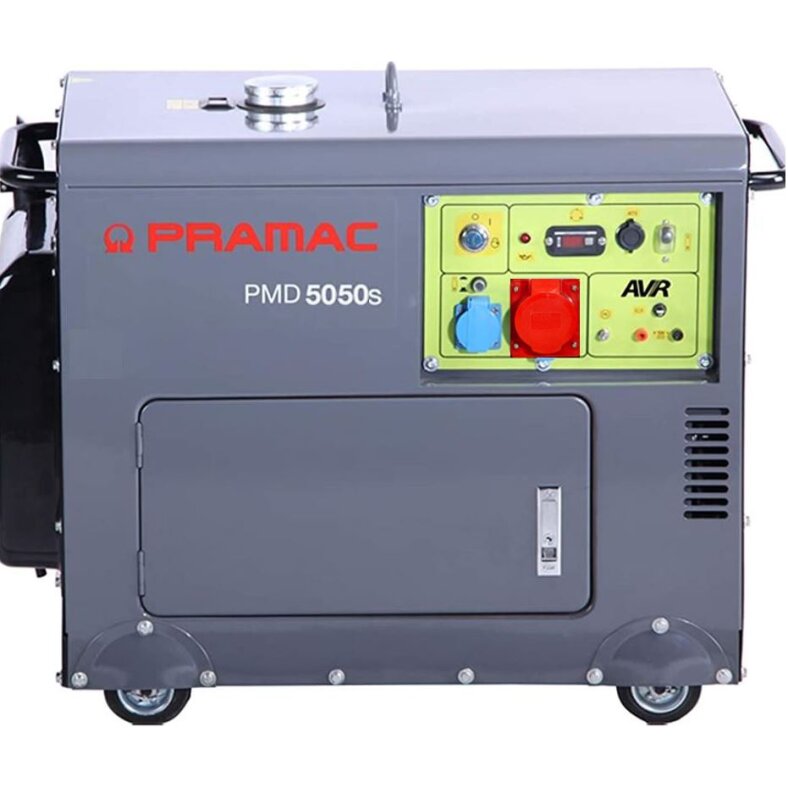 PRAMAC 5000 Watt Diesel Generator Notstromaggregat 400V 230V