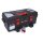 trojan portable electric winch 4000lb steel cable 12v