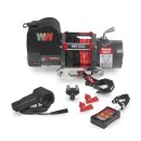 Electric winch Warrior Short Drum Gen2 4.3 t 12v synthetic rope ip68