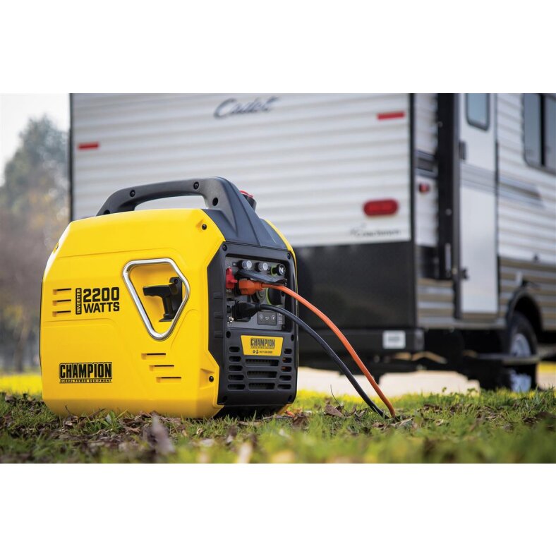 Champion MIGHTY ATOM 2200 Watt Inverter Stromerzeuger Benzin 220V