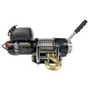 Cable winch system trailer ahk ninja 4500 2 t steel cable 12v incl. quick release fastener