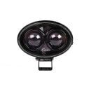 LED Warnlicht Blau Spot 6W 9-80V m. DT-Stecker